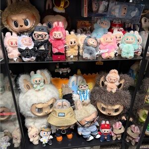 Colorful Plush Toy Collection